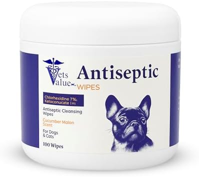 Veterinary Ear Cleaning Wipes for Dogs & Cats - Gentle Aloe-Based Cleanser for Routine Care, Freshness & Daily Ears Maintenance, Alcohol-Free, Hypoallergenic, 100 Count - Image 4