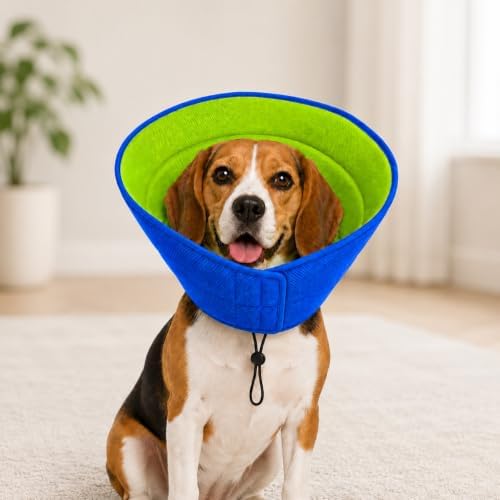 Soft Dog Cone Recovery Collars & Cones After Surgery for Medium Dogs - Image 5