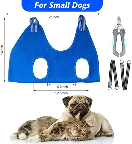 Ateson Pet Grooming Hammock, Dog Grooming Harness for Nail Trimming, Size S - Image 3
