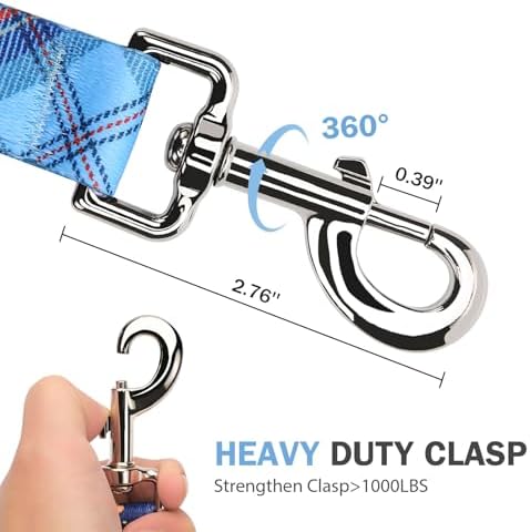 Hikiko 4FT Dog Leash Padded Double Handle with Designed Pattern - Image 3