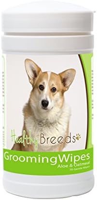 Healthy Breeds Cardigan Welsh Corgi Grooming Wipes 70 Count by HealthyBreeds