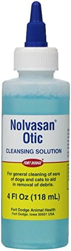 Zoetis Nolvasan Otic Cleansing Solution, 4 oz by Unknown