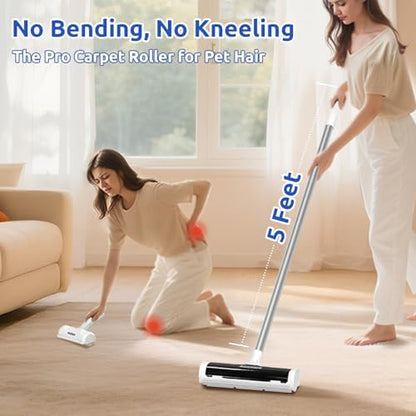 ACE2ACE A3 Pro Carpet Roller for Pet Hair, Carpet Pet Hair Removal Tool - Image 3