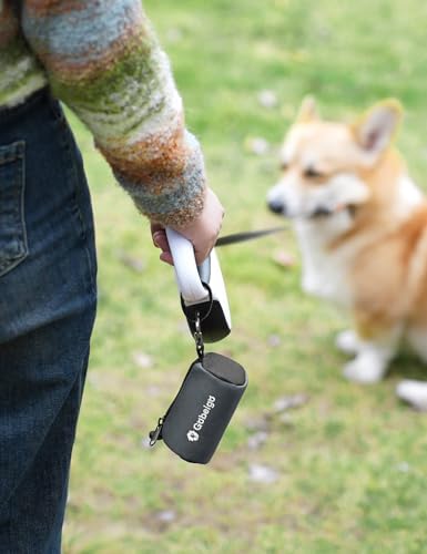 Gobeigo Dog Poop Bag Holder with Used Waste Bag Carrier(Gray) - Image 4