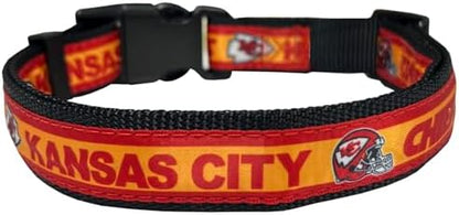 New & Improved Pets First NFL Licensed PET Collar- Heavy-Duty, Strong, and Durable New Dog Collar. Available in 32 Football Teams and 4 Sizes - Image 2