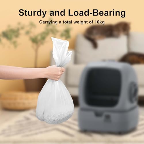 Dedicated to Mintakawa Automatic cat litter box Drawer Liners, Small garbage bag, 20 Count per Roll, 2 Rolls, Tear, Use for Cat litter box, Kitchen, bathroom, and Car Trash Can - Image 2