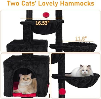 Cat Tree Cat Tower Condo Pet Activity Center Sisal Scratching Post - Image 3