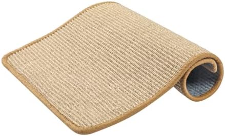 SHENGOCASE 4-Pack 12" x 12" Sisal Cat Scratching Mat Pad with Hook & Loop Tapes for Wall Couch, Window Perch, Cat Wall Furniture Shelves - Image 5