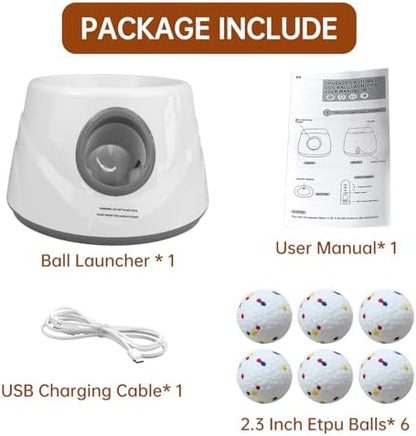 Automatic Dog Ball Launcher, 6 ETPU Balls, 20-45ft Distance - Image 7