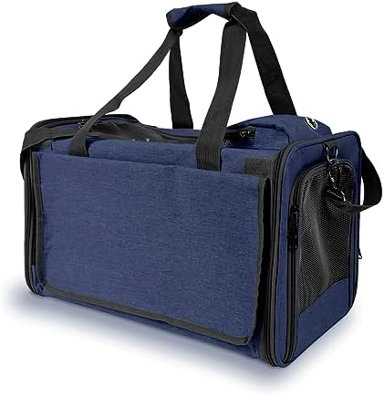GAPZER Medium Cat Carrier Large Cat 15 lbs+ Soft Pet Car Cage Small Puppy - Image 2
