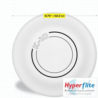 Hyperflite K-10 X-Comp Competition Dog Flying Disc, Medium-Large - Image 4