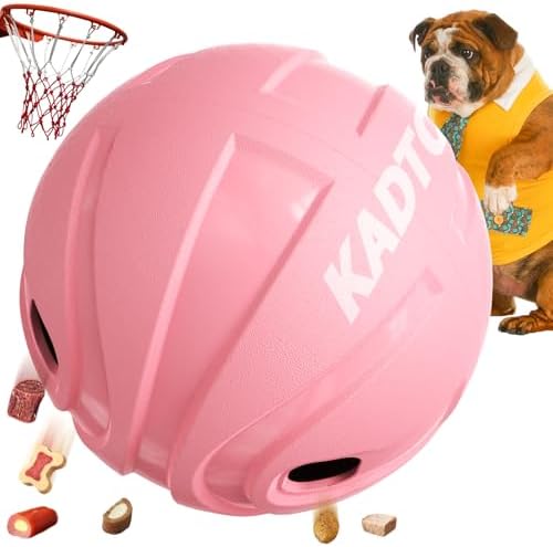 KADTC XL, Rolling Dog Treat Dispenser Toys Wobble Giggle Ball Slow Feeder by KADTCINTELLIGENCEDEVELOPMENT