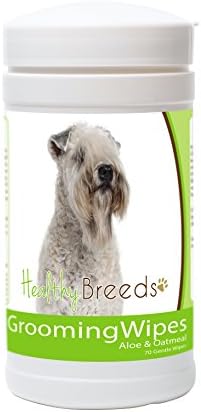 Healthy Breeds Soft Coated Wheaten Terrier Grooming Wipes 70 Count by HealthyBreeds