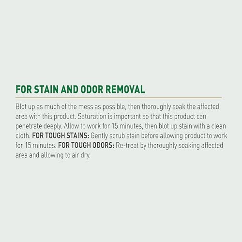 Nature's Miracle Urine Destroyer Plus for Dogs, Enzymatic Formula for Severe Dog Stains, 32 oz - Image 4