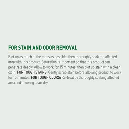 Nature's Miracle Urine Destroyer Plus for Dogs, Enzymatic Formula for Severe Dog Stains, 32 oz - Image 4