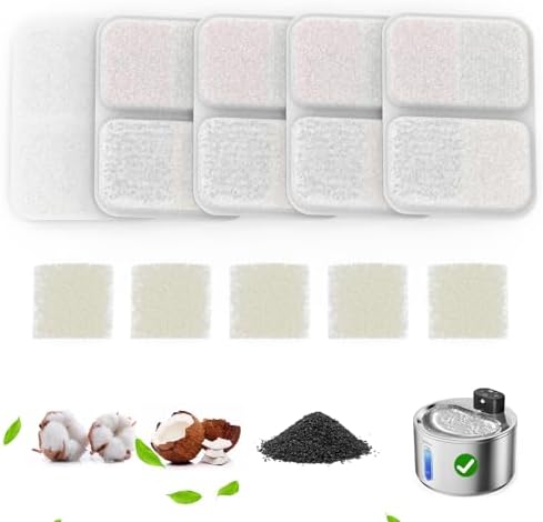 5 Pack Filters Replacement Filter for FS40, 6 Layer Filter by WILKIEE