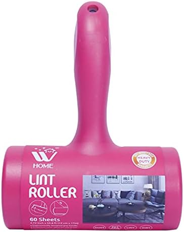 WBM Home Lint Roller for Pet, Extra Sticky Dog & Cat Hair Removal, Couch, Clothes, Furniture, 60 Sheets by WBM