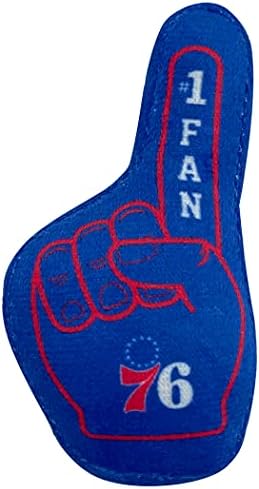 BEST PLUSH NBA 76ERS Cat Toys - 3pc Set: Jersey, Basketball & #1 Fan. Filled with Fresh Catnip. Beautiful Team Logos - Image 4