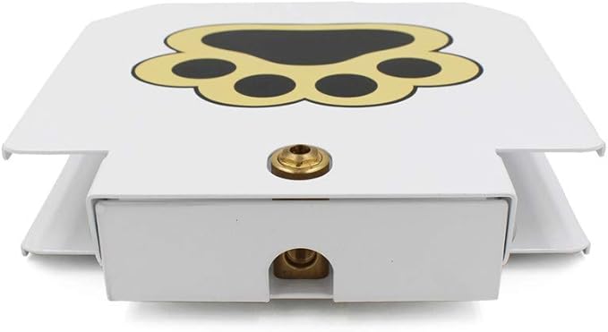 Piepea Brass Valve Outdoor Dog/Pet Water Fountain, Step On Dog/Pet Water Dispenser System for Fresh Water, Upgraded Version providing Constant Stream,41" Hose