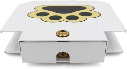 Piepea Brass Valve Outdoor Dog/Pet Water Fountain, Step On Dog/Pet Water Dispenser System for Fresh Water, Upgraded Version providing Constant Stream,41" Hose