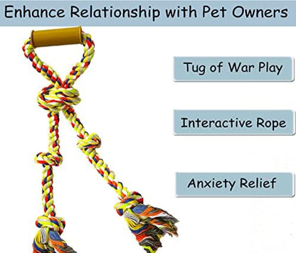 Extra Large Dog Rope Toys for Aggressive Chewers, Tug of War, Durable, Heavy Duty, XL Dog Chew Rope - Image 5