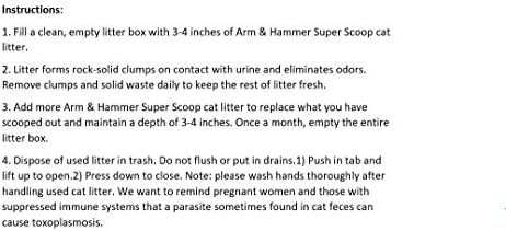 Arm & Hammer Super Scoop Litter, Fragrance Free,14 Lbs (Packaging May Vary) - Image 5