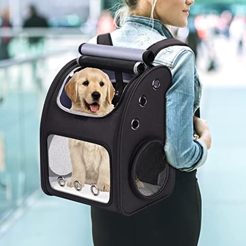 Expandable Cat Backpack Carrier for Small Cats & Pets Up to 18 lbs - Image 7