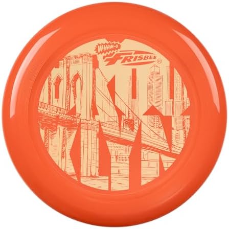 Wham-O Frisbee Cool Flyer Flying Disc, 9.95 Inch Sports Disc Lightweight Durable for Outdoor Beach Park Backyard Game - 130g by WHAM-O