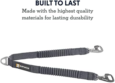Ruffwear, Double Track Coupler, Double Leash for Two Dogs, Basalt Gray - Image 6