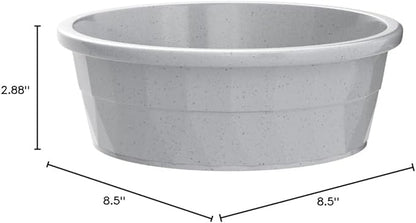 Pureness Heavyweight Large Crock Dish, 52-Ounce, Colors May Vary