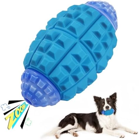 YINEYA Dog Toys for Aggressive Chewers, Tough Dog Chew Toys, Dark Blue by YINEYA