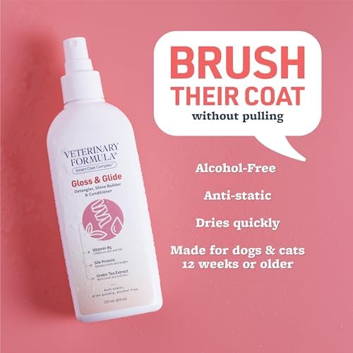 Veterinary Formula Smart Coat Complex Gloss & Glide Detangler, 8 fl oz - Image 2