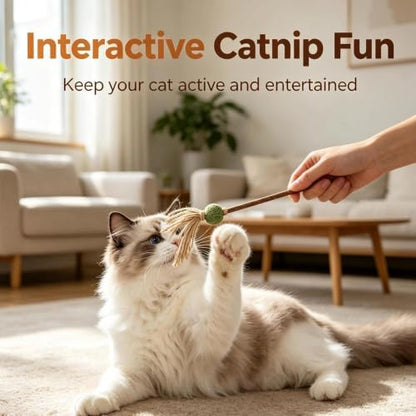 Autumn Knife Fish Cat Toy, 4 Pack Catnip Toys - Image 7