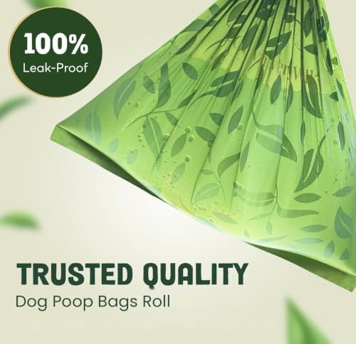 Paw Monk Leak Resistant Dog Poop Bags Rolls -120 Bags, Heavy Duty 20 Micron, Easy-Tear perforations, Easy-Open & Easy-Tie doggy poop bags Unscented - Image 7