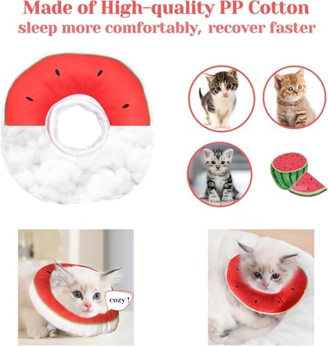 Kitten Cones After Surgery 0-6 Months, Donut Extra Small Cone Collar - Image 5