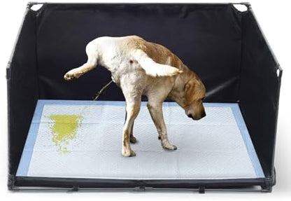 Dog Litter Box Indoor for Medium Dogs,Pee Pad Holder with Waterproof Oxford by OCMML