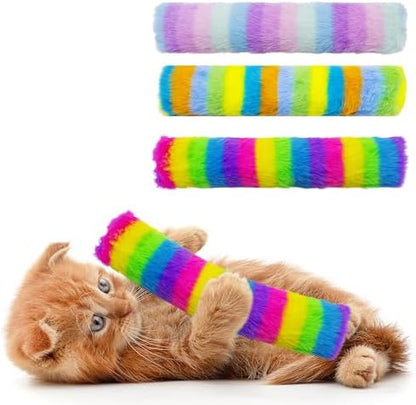 3 Pack Catnip Toys,Soft and Durable Cat Pillows Toys, Funny cat Toy by MAIIU