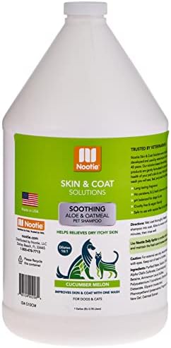 Nootie Cucumber Melon Pet Shampoo for Dogs & Cats, Aloe & Oatmeal - Image 4