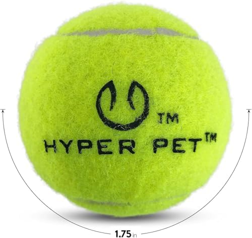 Hyper Pet Mini Extra Small Tennis Balls for Dogs, 1.75 Inch, 4 Pack, Green - Image 2