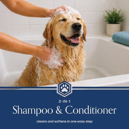 Bliss Pet Oatmeal Dog Shampoo Conditioner and Detangler, 33.8 Fl Oz - Image 2