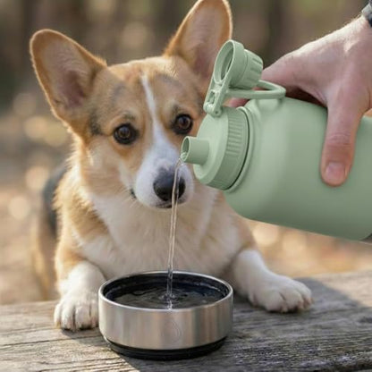 Portable Dog Water Bottle 32oz Insulated Travel Bottle for Small Dogs - Image 3