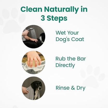 Project Sudz Dog Shampoo and Conditioner Bar with Hemp Seed Oil | Organic Dog Shampoo for Allergies and Itching | All Natural Bar Shampoo and Conditioner (2) - Image 6