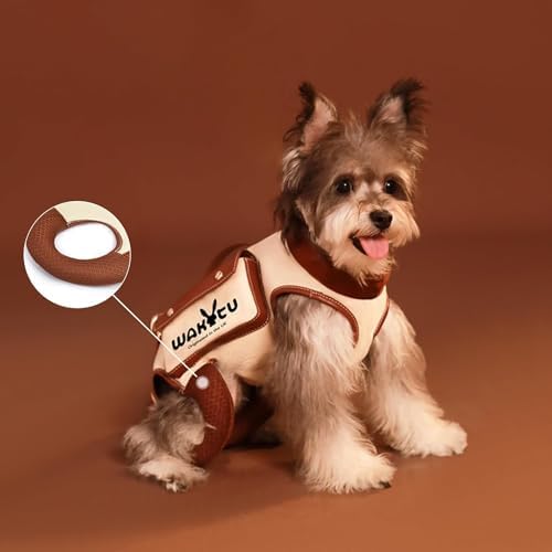 Wakytu Dog Lift Harness Dog Carrier Sling for Small Dogs & Cats,M - Image 4