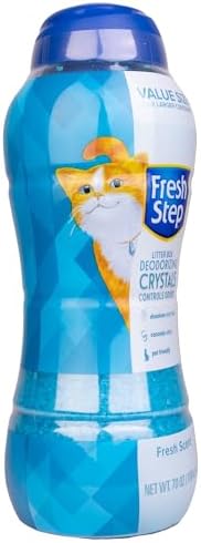 Fresh Step Cat Litter Crystals Deodorizer, Fresh Scent, 70 Oz - Image 2