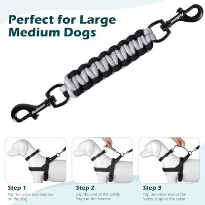 PetBonus Dog Collar Safety Clip, Handmade Prong Collar to Harness Connector - Image 6