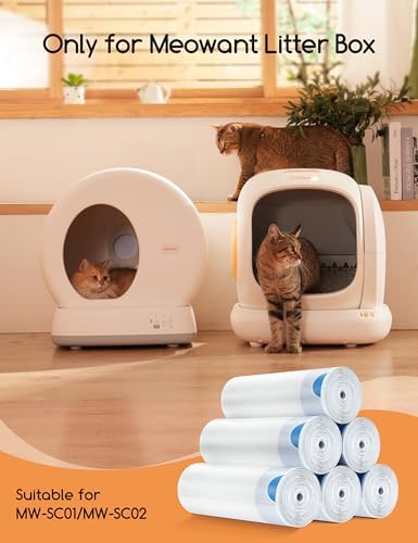 Meowant Cat Litter Box Liners for Automatic Cat Litter Box, Heavy Duty - Image 7