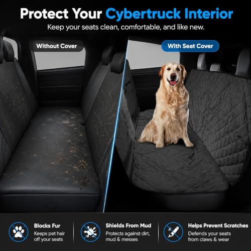 Dog Seat Cover for Tesla Cybertruck 2023-2026 - Image 4