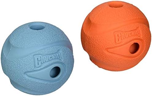 Chuckit The Whistler Chuck-It Ball Dog Toy Medium 2-Pack by Chuckit