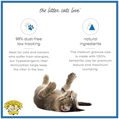 Dr. Elsey's Ultra Unscented Clumping Clay Cat Litter 18 lb Bag - Image 4
