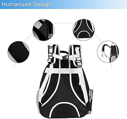 Cat Backpack Carrier Breathable Pet Travel Bag for Cats Dogs Bunny - Image 5